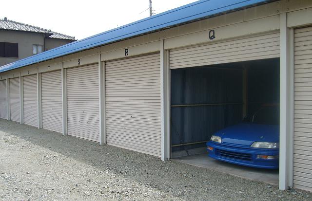 PSIの車両保管スペース